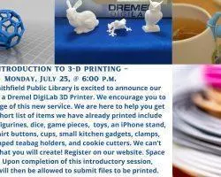 INTRODUCTION TO 3-D PRINTING