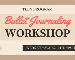 Teen Event: Bullet Journal Workshop