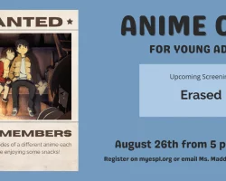 Teen Program: Anime Club